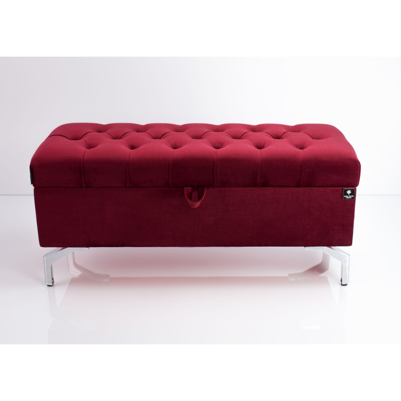 Tufted Storage Bench